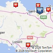 Manoir du Vaumadeuc Map